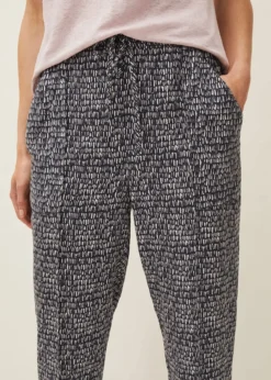 Coletta Abstract Print Tapered Jogger -Bekleidung Verkaufsgeschäft 101342408 04 coletta abstract print tapered jogger