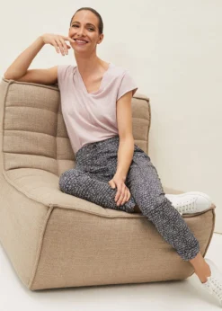 Coletta Abstract Print Tapered Jogger -Bekleidung Verkaufsgeschäft 101342408 05 coletta abstract print tapered jogger