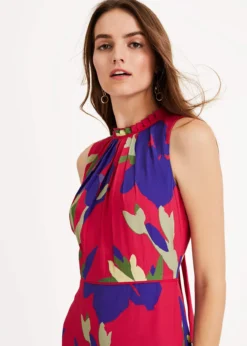 Silvana Printed Maxi Dress -Bekleidung Verkaufsgeschäft 206319694 04 silvana printed maxi dress