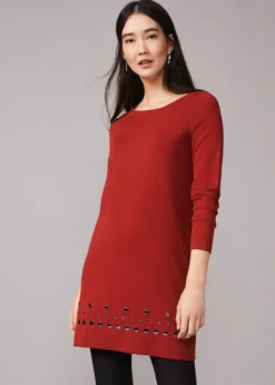 Selika Stud Hem Dress