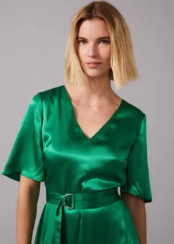 Vivola Satin Dress -Bekleidung Verkaufsgeschäft 208928832 04 vivola satin dress