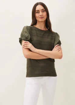 Bylee Textured Top -Bekleidung Verkaufsgeschäft 303109507 04 bylee textured top