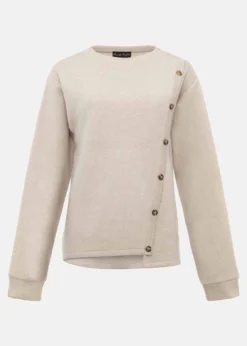 Dasha Button Detail Asymmetric Hem Top -Bekleidung Verkaufsgeschäft 303153109 99 dasha button detail asymmetric hem top