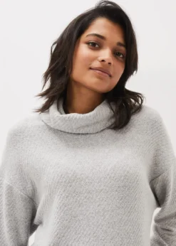 Nico Asymmetric Textured Jersey Top -Bekleidung Verkaufsgeschäft 303154150 04 nico asymmetric textured jersey top