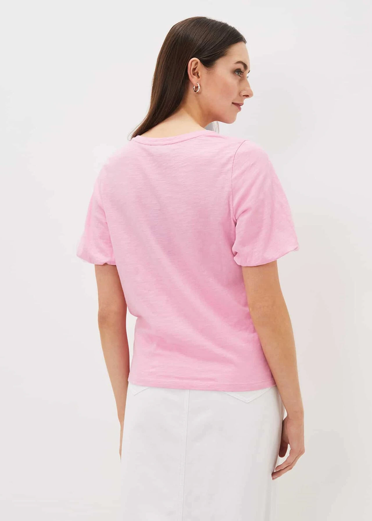 Elspeth Cotton Puff Sleeve Top 2 Elspeth Cotton Puff Sleeve Top – Bild 2