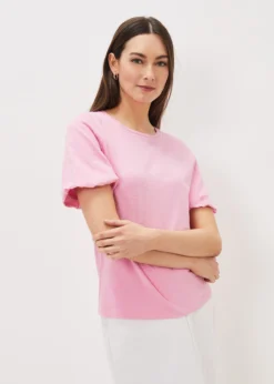 Elspeth Cotton Puff Sleeve Top 9 Elspeth Cotton Puff Sleeve Top -Bekleidung Verkaufsgeschäft 303212683 04 elspeth cotton puff sleeve top
