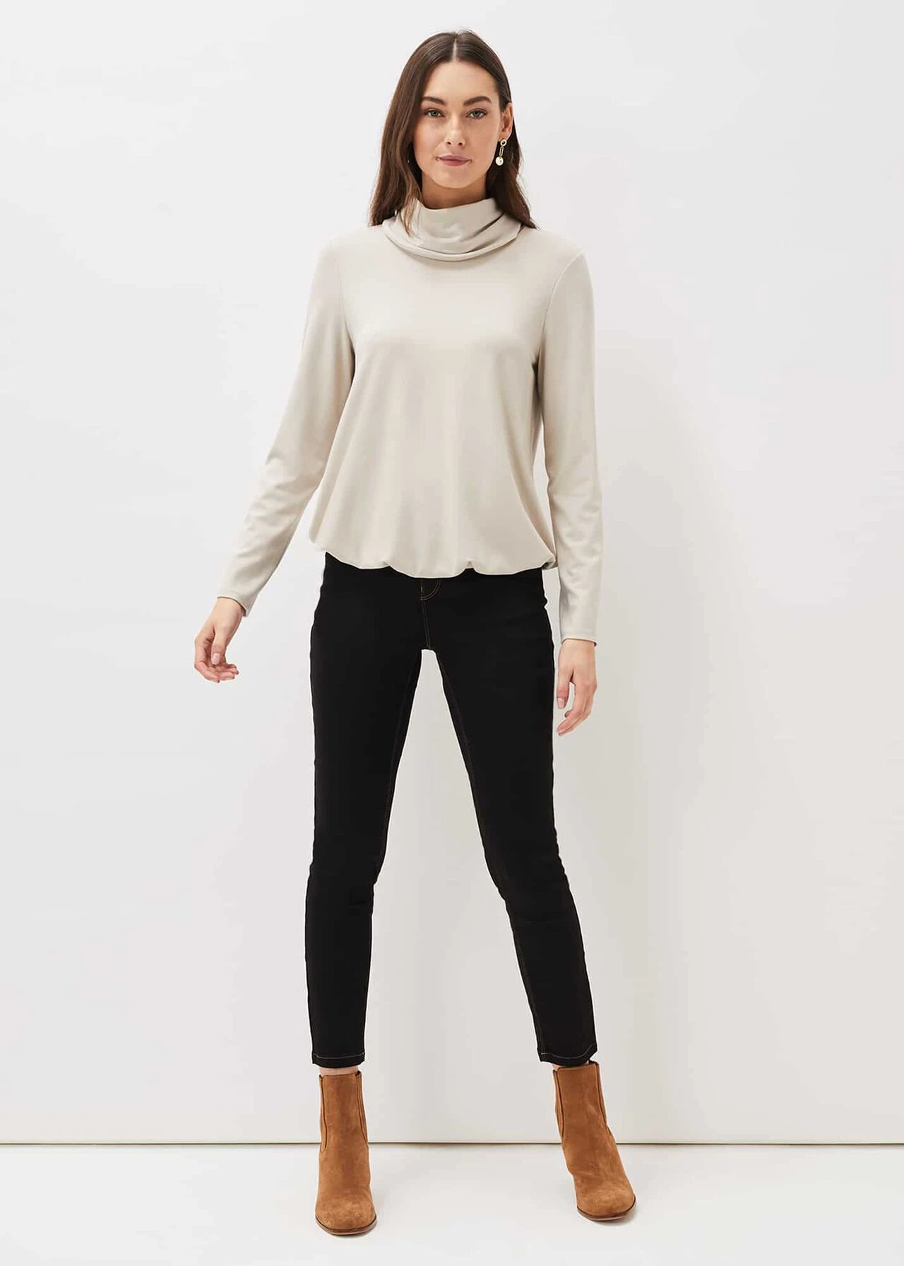 Elia Cowl Neck Blouson Top 3 Elia Cowl Neck Blouson Top – Bild 3