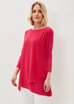 Mika Longline Asymmetric Top