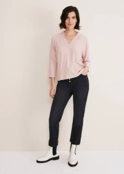 Shellie Textured V Neck Top 8 Shellie Textured V Neck Top -Bekleidung Verkaufsgeschäft 303304994 03 shellie textured v neck top