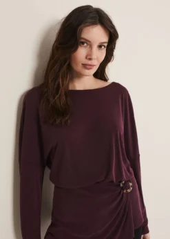 Lusinda Trim Detail Top -Bekleidung Verkaufsgeschäft 303312669 04 lusinda trim detail top