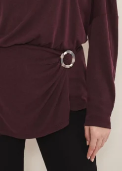 Lusinda Trim Detail Top -Bekleidung Verkaufsgeschäft 303312669 05 lusinda trim detail top