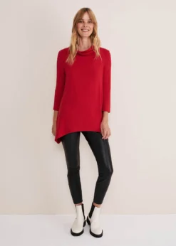 Chrissie Cowl Swing Top -Bekleidung Verkaufsgeschäft 303342720 03 chrissie cowl swing top