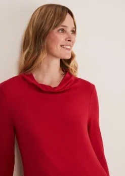 Chrissie Cowl Swing Top -Bekleidung Verkaufsgeschäft 303342720 05 chrissie cowl swing top