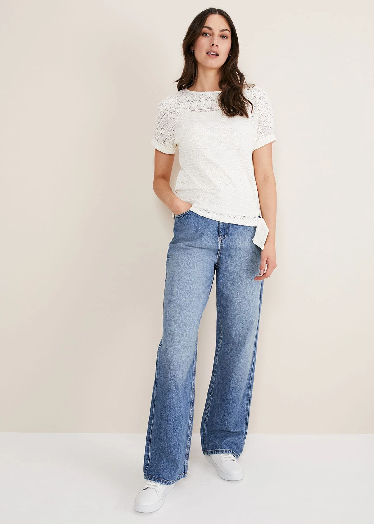 Emmlyn Lace Textured Top 3 Emmlyn Lace Textured Top – Bild 3