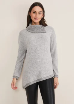Lorella Split Snuggle Top -Bekleidung Verkaufsgeschäft 303345150 04 lorella split snuggle top