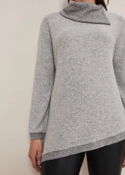 Lorella Split Snuggle Top -Bekleidung Verkaufsgeschäft 303345150 05 lorella split snuggle top