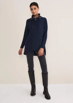 Gwen Eyelet Jumper -Bekleidung Verkaufsgeschäft 303367355 03 gwen eyelet jumper