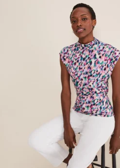 Karelena High Neck Top