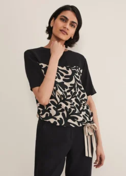 Arie Abstract Top -Bekleidung Verkaufsgeschäft 303386175 04 arie abstract top