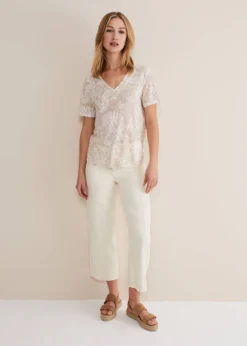 Elspeth V Neck Top -Bekleidung Verkaufsgeschäft 303391565 03 elspeth v neck top