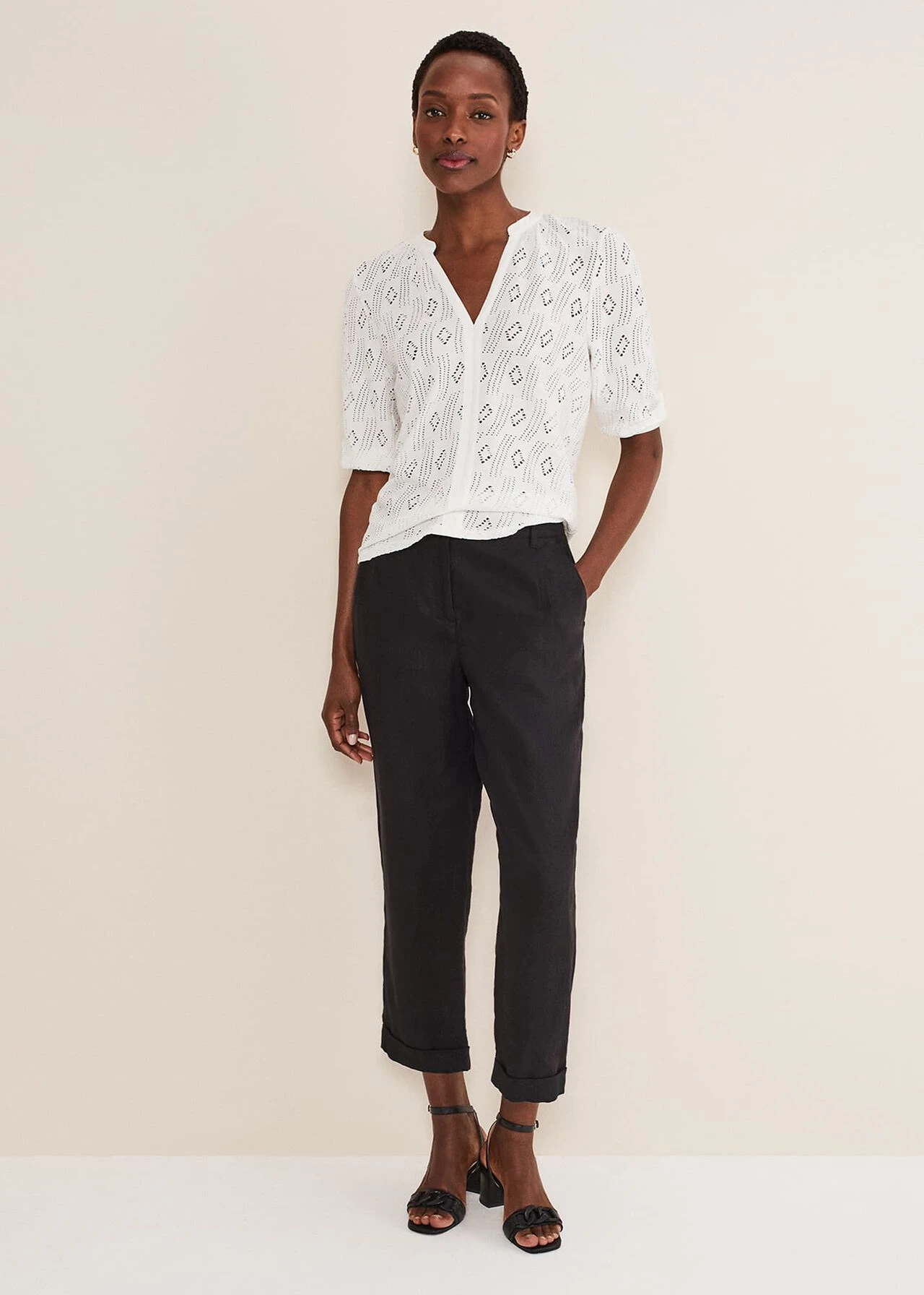 Maisie White Top 3 Maisie White Top – Bild 3