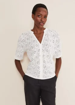 Maisie White Top 9 Maisie White Top -Bekleidung Verkaufsgeschäft 303404055 04 maisie white top