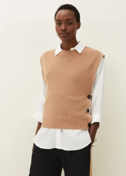 Liv Button Knit Tabard -Bekleidung Verkaufsgeschäft 403536206 04 liv button knit tabard