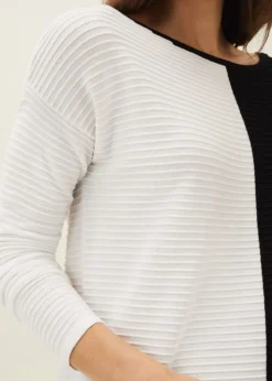 Sherrie Ribbed Colourblock Knit Tunic Dress -Bekleidung Verkaufsgeschäft 403588836 05 sherrie ribbed colourblock knit tunic dress