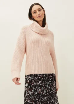Karine Chunky Roll Neck Jumper 9 Karine Chunky Roll Neck Jumper -Bekleidung Verkaufsgeschäft 403590785 04 karine chunky roll neck jumper