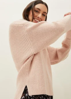 Karine Chunky Roll Neck Jumper 10 Karine Chunky Roll Neck Jumper -Bekleidung Verkaufsgeschäft 403590785 05 karine chunky roll neck jumper