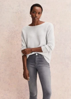 Isabella Ripple Wool Cashmere Jumper