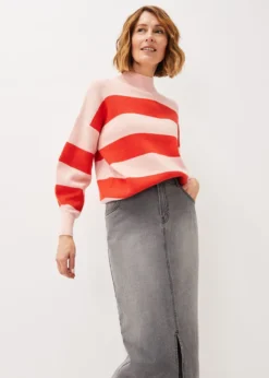 Emilia Stripe Chunky Jumper