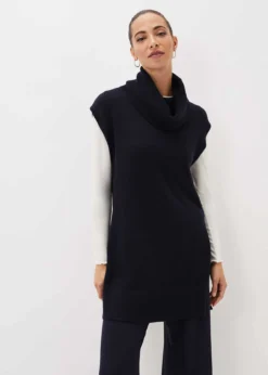 Kysa Knitted Sleeveless Tunic