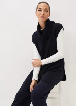 Kysa Knitted Sleeveless Tunic -Bekleidung Verkaufsgeschäft 403678351 04 kysa knitted sleeveless tunic