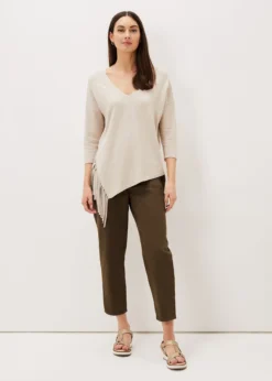 Inga Tassle Asymmetric Knit Jumper -Bekleidung Verkaufsgeschäft 403694120 03 inga tassle asymmetric knit jumper