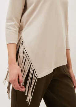 Inga Tassle Asymmetric Knit Jumper -Bekleidung Verkaufsgeschäft 403694120 05 inga tassle asymmetric knit jumper