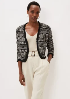 Samie Ikat Knitted Jacket