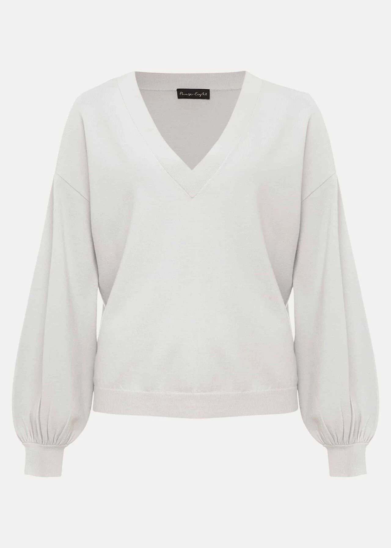 Kylie V Neck Balloon Sleeve Knit 6 Kylie V Neck Balloon Sleeve Knit – Bild 6