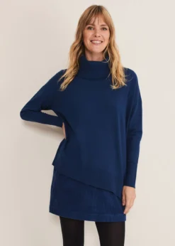 Katya Cosy Asymmetric Knit