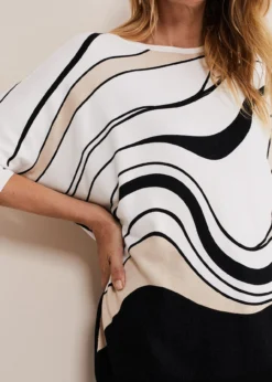 Macie Contour Longline Print Knit -Bekleidung Verkaufsgeschäft 403812225 05 macie contour longline print knit