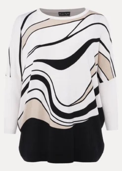 Macie Contour Longline Print Knit -Bekleidung Verkaufsgeschäft 403812225 99 macie contour longline print knit