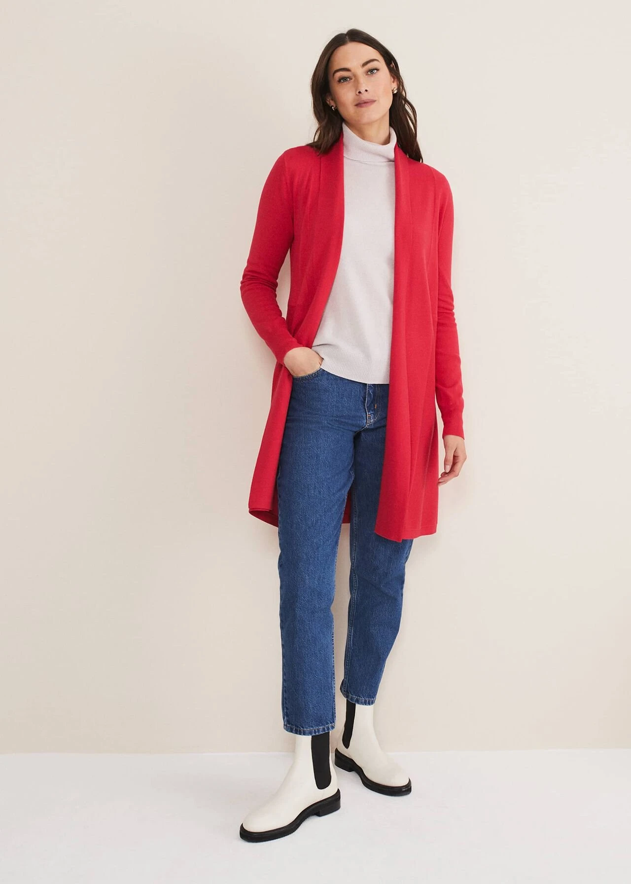 Louise Longline Cardigan 3 Louise Longline Cardigan – Bild 3