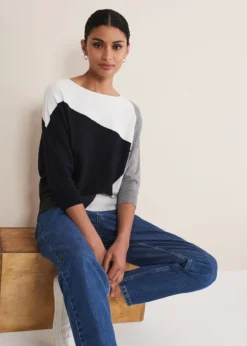 Marie Colour Block Knit