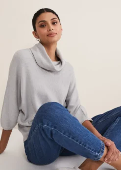 Camillan Cowl Neck Knit Jumper