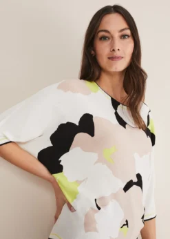 Aletta Floral Knitted Jumper -Bekleidung Verkaufsgeschäft 403886000 05 aletta floral knitted jumper