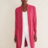Louise Linen Longline Cardigan