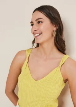 Hattie Knitted Vest Top -Bekleidung Verkaufsgeschäft 403906967 04 hattie knitted vest top