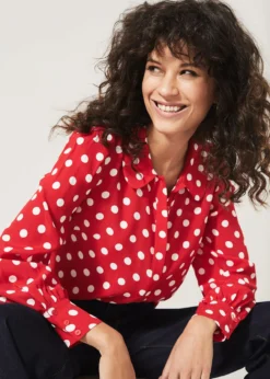 Marilyn Spot Blouse
