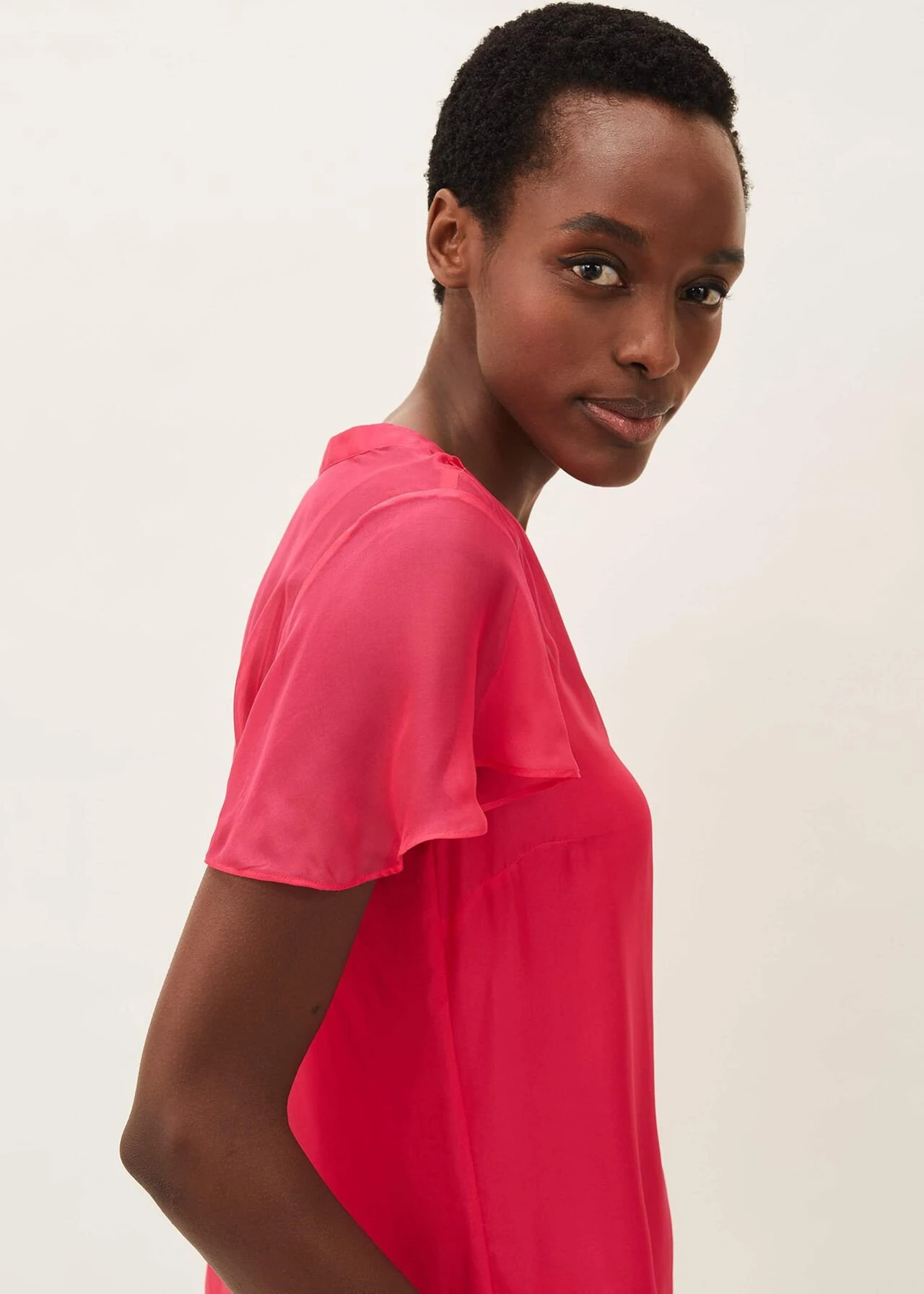 Naya Silk Fitted Blouse 5 Naya Silk Fitted Blouse – Bild 5