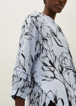 Kalila Tulip Print Blouse -Bekleidung Verkaufsgeschäft 502099352 05 kalila tulip print blouse